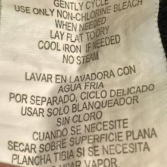 Speechless Knit Tunic Top Jrs Houndstooth Cowl Neck Embellished XL Dark Academia - Picture 9 of 9